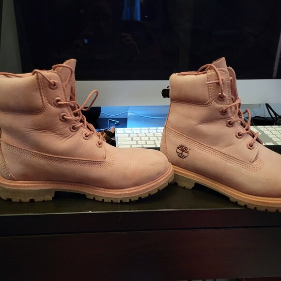 Great Pink Timberland boots - Picture 5 of 5